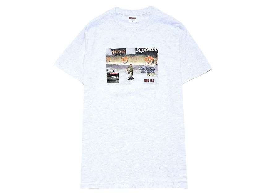 シュプリーム スラッシャー ゲーム T グレー Supreme/Thrasher? Game Tee Ash Grey SUP-FW21-126