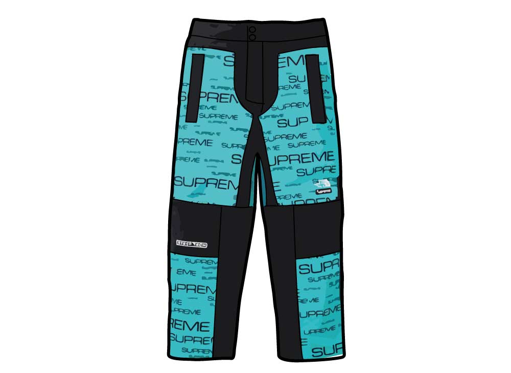 シュプリームザノースフェイス パンツ ティール Supreme/The North Face Steep Tech Pant Teal SUP-FW21-211-Teal