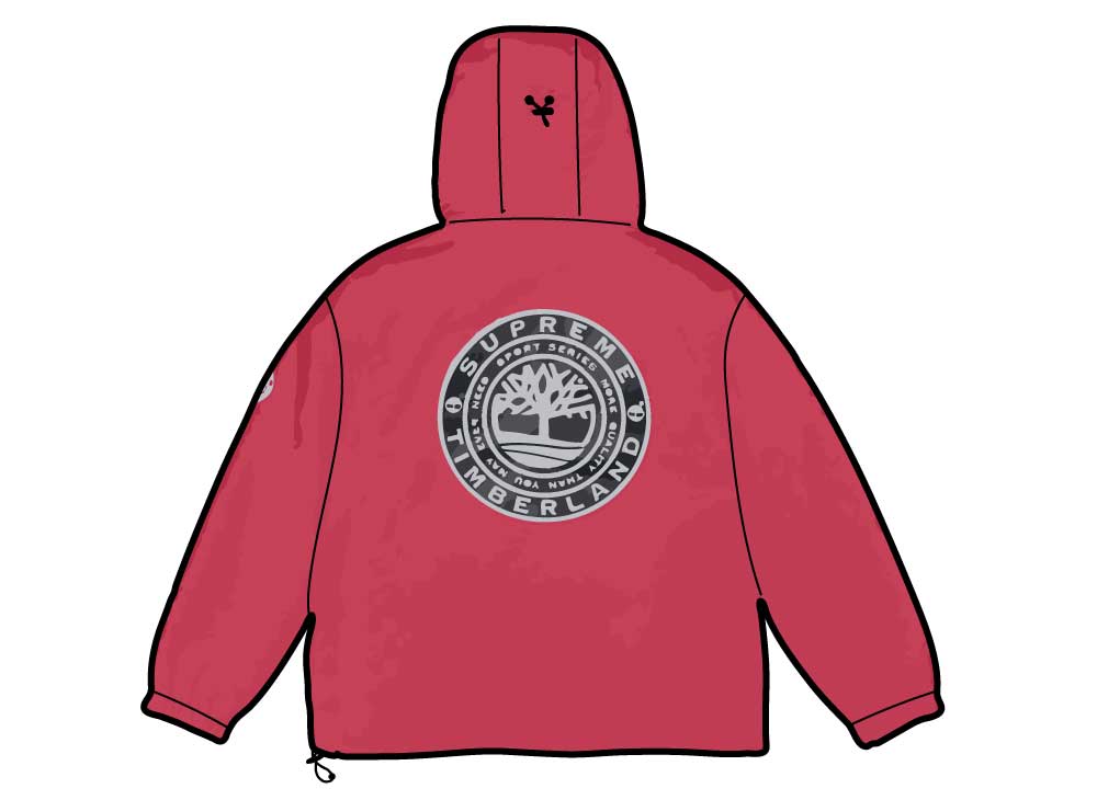 シュプリームティンバーランドジャケットバーガンディ Supreme Timberland Jacket Burgundy SUP-FW21-223-Burgun