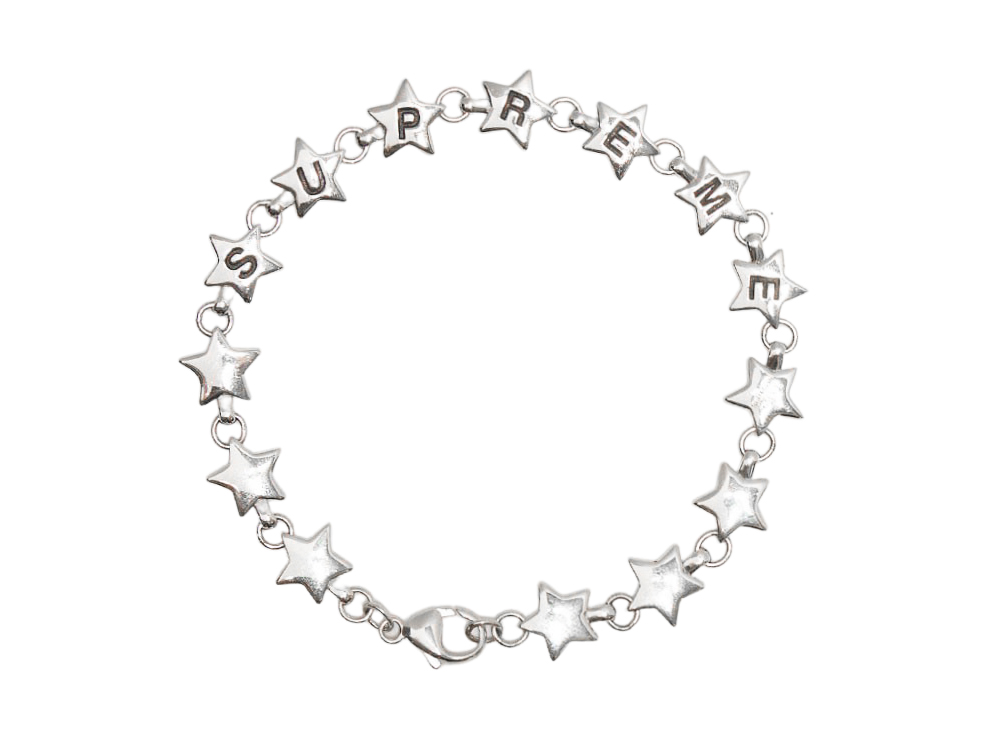 シュプリーム/ティファニー スターブレスレット シルバー Supreme/Tiffany &#38; Co. Star Bracelet Silver SUP-FW21-272-Silver