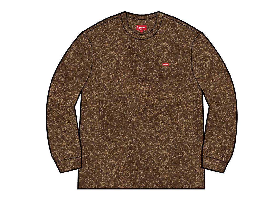シュプリーム メランジェ ニットセーター ブラウン Supreme Melange Rib Knit Sweater Brown SUP-FW21-365-Brown