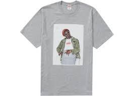 シュプリーム アンドレ 3000 T グレー Supreme Andre 3000 Tee Heather Grey SUP-FW22-025-Grey