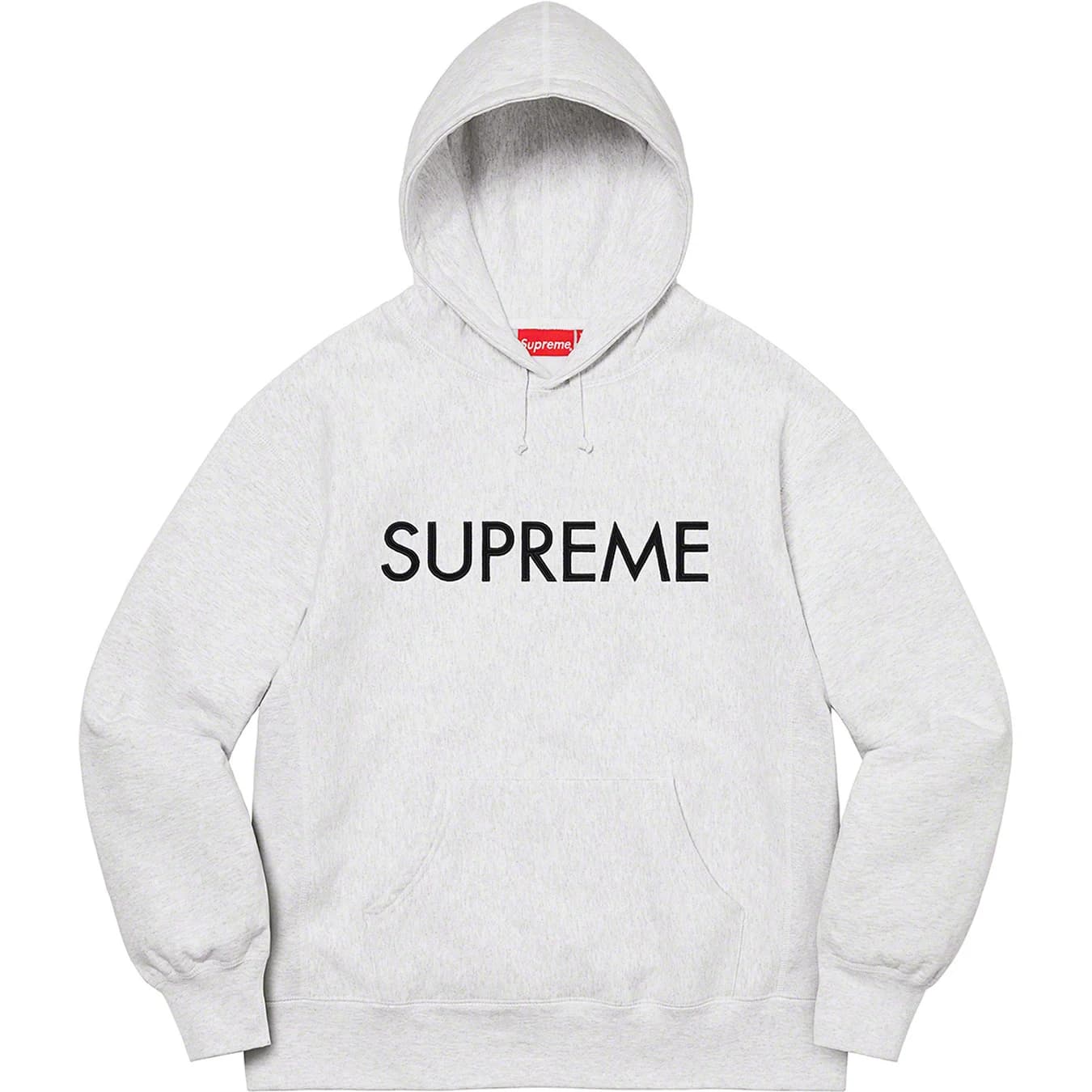 シュプリーム カピタル フーディー スウェット Supreme Capital Hooded Sweat Ash Grey SUP-FW22-074-Grey