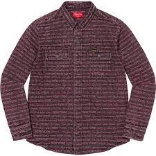 シュプリーム ジャガード シャツ パープル Supreme Jacquard Denim Shirt Purple SUP-FW22-124-Purple