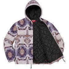 シュプリーム ウオウブン ジャケット Supreme Woven Hooded Jacket Dusty Lilac SUP-FW22-140-Lilac