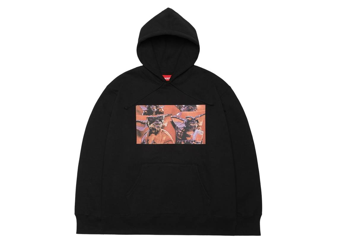 シュプリーム グレムリン フーディー Supreme Gremlins Hooded Sweat Black SUP-FW22-141-Black