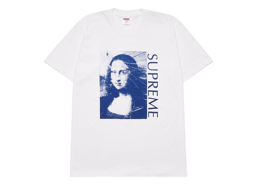 シュプリーム モナリザ T ホワイト Supreme Mona Lisa Tee White SUP-SS18-97-White