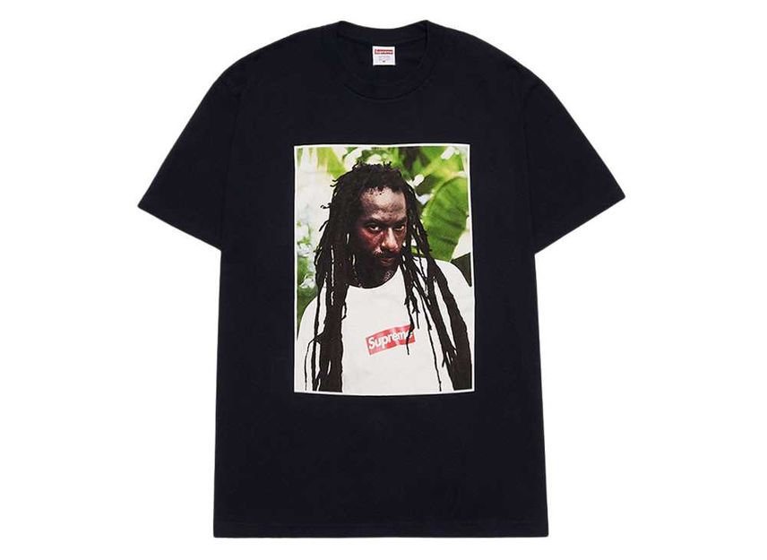 シュプリーム ブジュ バントン T ネイビー Supreme Buju Banton Tee Navy SUP-SS19-120-Navy