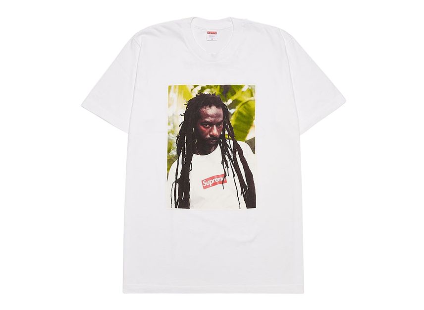 シュプリーム ブジュ バントン T ホワイト Supreme Buju Banton Tee White SUP-SS19-120-White