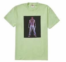 シュプリーム ツーパック ホログラム T ミント Supreme Tupac Hologram Tee Pale Mint SUP-SS20-25-Mint