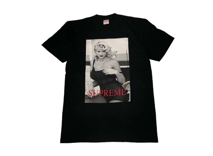 シュプリーム アンナ ニコル スミス T ブラック Supreme Anna Nicole Smith Tee Black SUP-SS21-208-Black