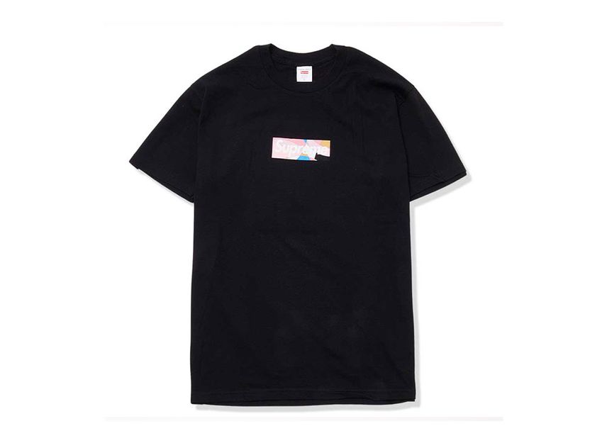 シュプリーム エミリオプッチ ロゴ T ブラック Supreme Emilio Pucci?Logo Tee Black/Pink SUP-SS21-362-BlackPink