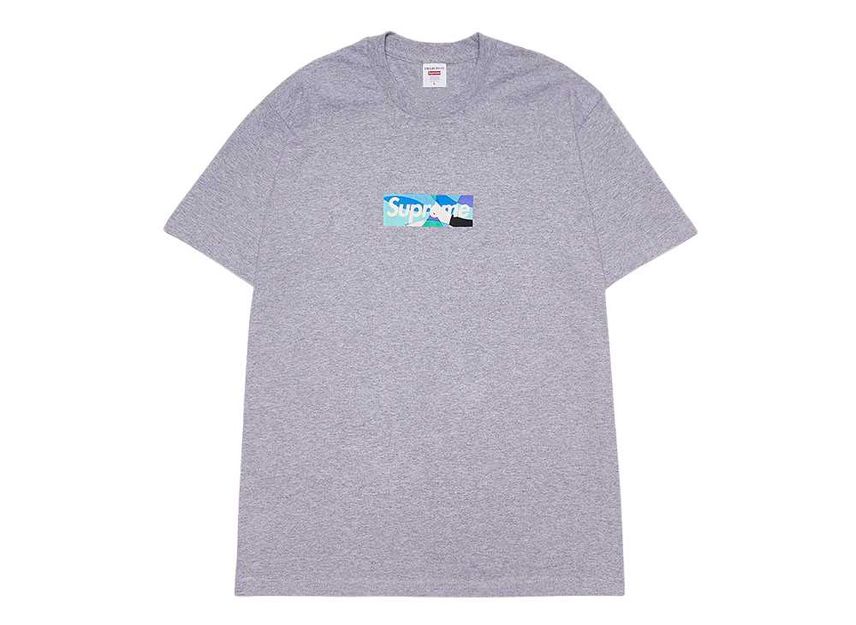 シュプリーム エミリオプッチ ロゴ T グレー Supreme/Emilio Pucci?Logo Tee Grey/Blue SUP-SS21-362-GreyBlue