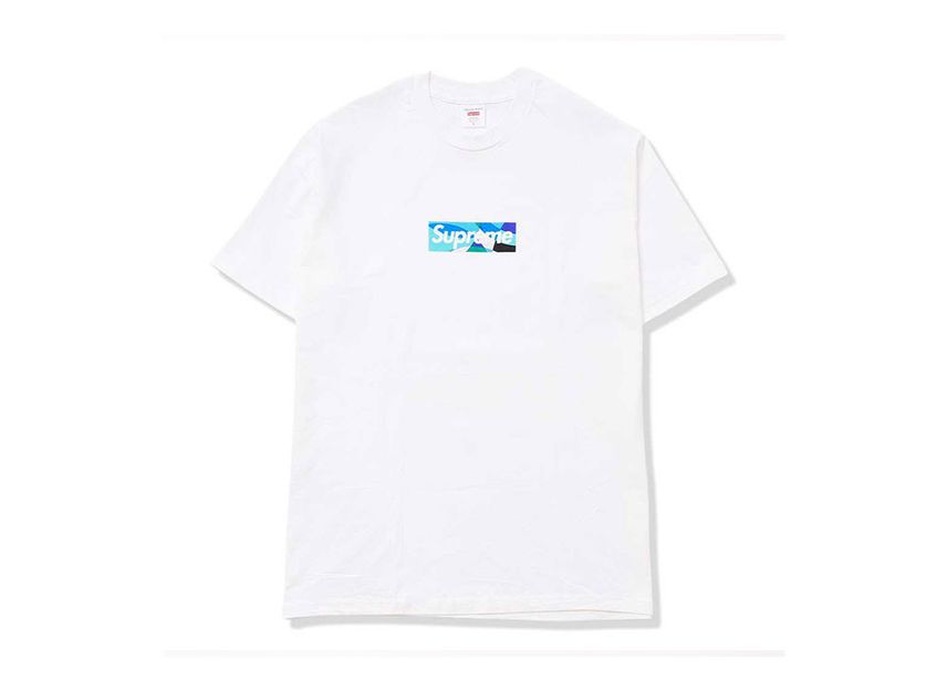 シュプリーム エミリオプッチ ロゴ T ホワイト Supreme/Emilio Pucci?Logo Tee White/Blue SUP-SS21-362-WhiteBlue