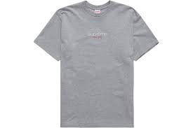 シュプリーム クラシック ロゴ T グレー Supreme Classic Logo Tee Heather Grey SUP-SS22-028-Grey