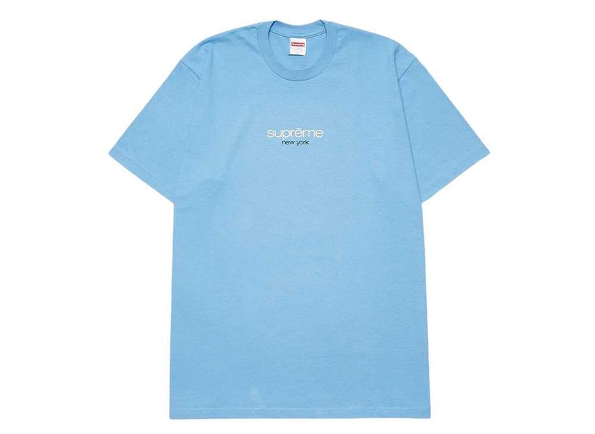 シュプリーム クラシック ロゴ T スレート Supreme Classic Logo Tee Light Slate SUP-SS22-028-Slate