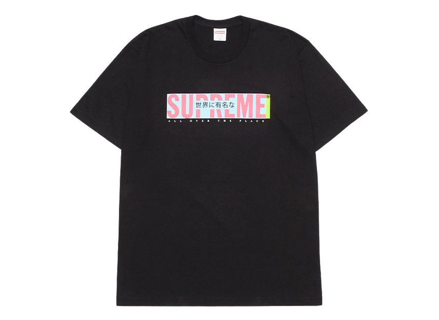 シュプリーム オール オーバー T ブラック Supreme All Over Tee Black SUP-SS22-030-Black