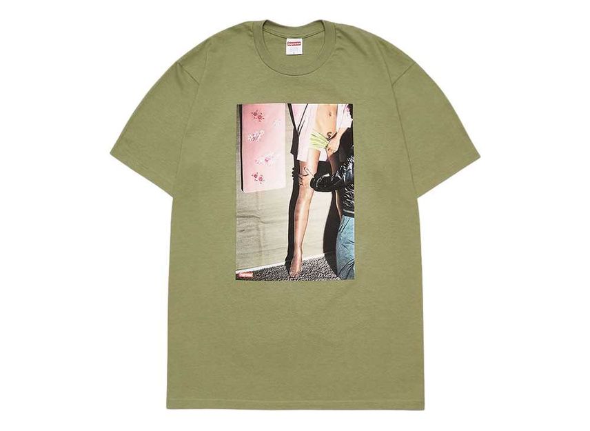 シュプリーム モデル Tシャツ オリーブ Supreme Model Tee Light Olive SUP-SS22-032-Olive