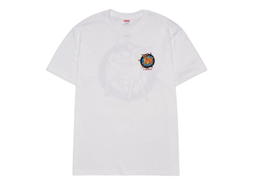 シュプリーム ディア Tシャツ ホワイト Supreme Deer Tee White SUP-SS22-034-White