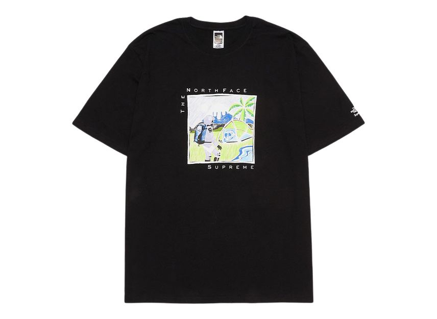 シュプリーム ザノースフェイス トップ ブラック Supreme/The North Face Sketch S/S Top Black SUP-SS22-138-Black