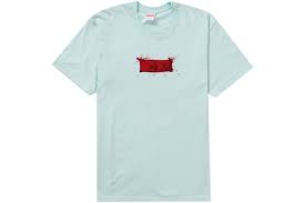 シュプリーム ラルフ ステッドマン T ブルー Supreme Ralph Steadman Logo Tee PaleBlue SUP-SS22-196-Blue