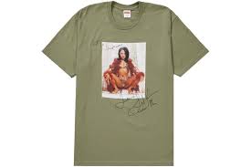 シュプリーム リル キム Tシャツ オリーブ Supreme Lil Kim Tee Olive SUP-SS22-198-Olive