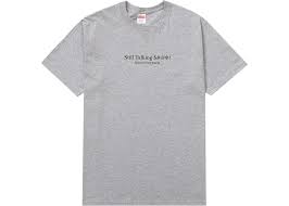 シュプリーム スティル トーキング T グレー Supreme Still Talking Tee Heather Grey SUP-SS22-200-Grey