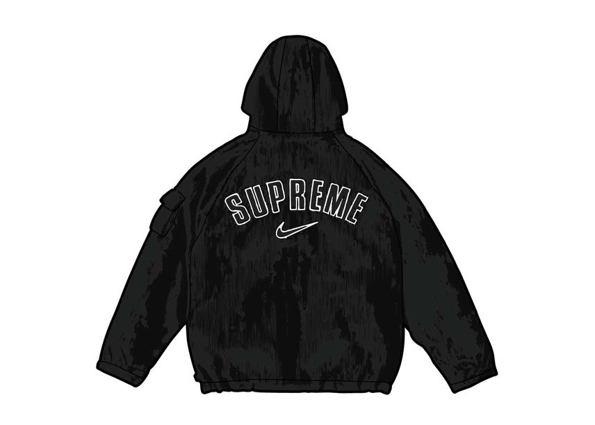 シュプリーム ナイキ コーデュロイ ジャケット ブラック Supreme/Nike Arc Corduroy Jacket Black SUP-SS22-300-Black