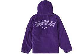 シュプリーム ナイキ コーデュロイ ジャケット パープル Supreme/Nike Arc Corduroy Jacket Purple SUP-SS22-300