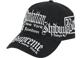 シュプリーム シティ パッチ 6パネル ブラック Supreme City Patches 6-Panel Black SUP-SS23-124-Black