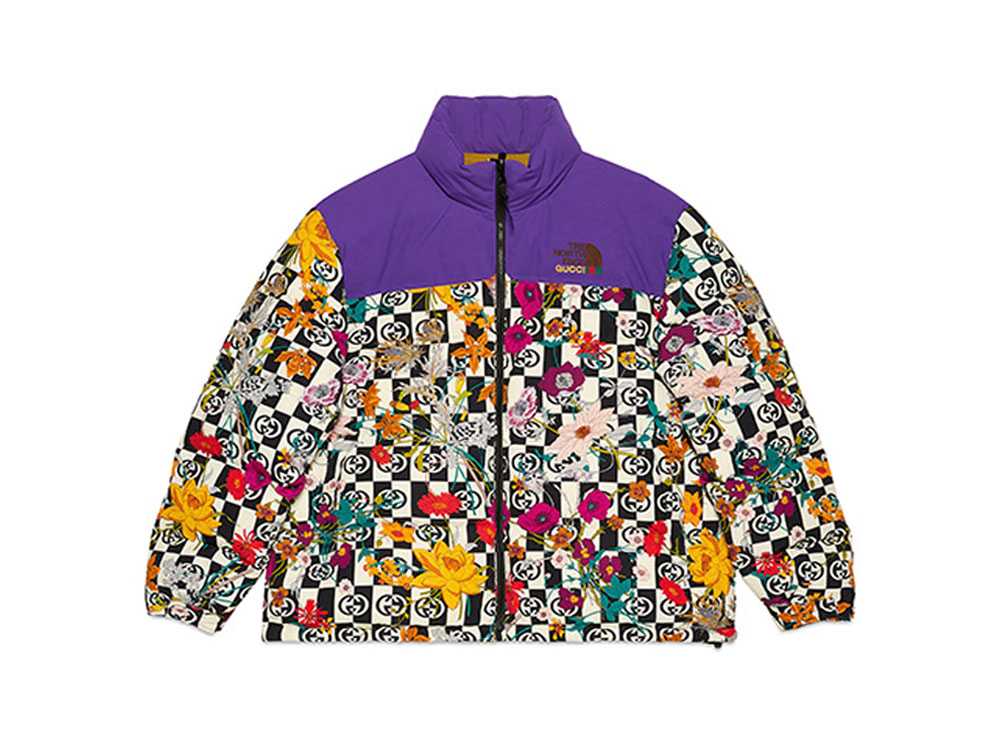 ザノースフェイス グッチ 92ヌプシジャケット マルチ Gucci x The North Face 92 NUPTSE JACKET Multi TNF-194-Multi